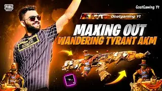 5000 UC AKM Crate Opening | New AKM Skin | New AKM Crate Opening | WANDERING TYRANT AKM.