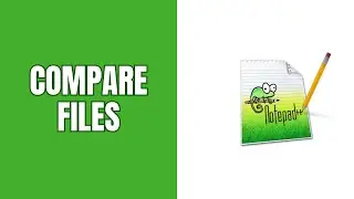 How to compare files in Notepad++