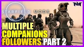 MULTIPLE FOLLOWERS Part 2 Featuring THICC Mark I Spacesuit (Gameplay) | Starfield Mods