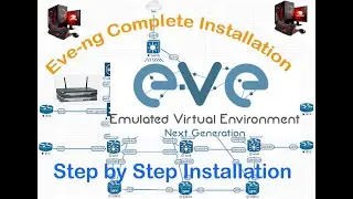 EVE-ng Complete Installation step by step with easy method in urdu || How to install Eve-ng in urdu