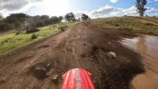 Louee mx thumper track on go pro