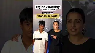 Vidya Balan's behan ka beta #vidyabalan #bollywood #celebrity #english #translation #hindi
