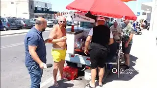 Bari, multe ai bibitari abusivi sul lungomare. Parasole, Pioneer e gli altri: 