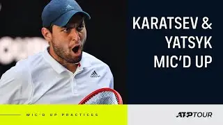 BEHIND THE SCENES: Karatsev Practice Session