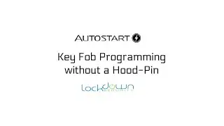 How To Program an Autostart Remote Control Without a Hoodpin