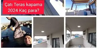 #Teras Çatı kapatma kaça yapılır 2024