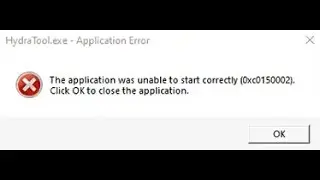 Hydra Tool Application Error fix