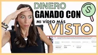 CUANTO se GANA en YOUTUBE con un VÍDEO DE CASI 1 MILLÓN DE VISITAS | DEMOSTRADO en VÍDEO
