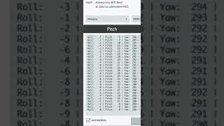 Arduino IMU Roll, Pitch, Yaw Data 