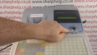 How To Use & Program % Discount Button Sharp XEA213 / XE-A213 / XE-A302 Cash Register Full Tutorial