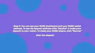 How To Stake Rose Token using Bitpie Mobile Wallet