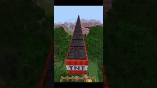 TNT Run (OP Ending) 😨 98% #shorts #minecaft