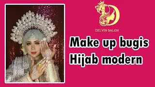 make up bugis hijab modern