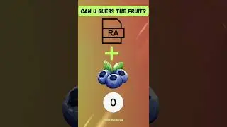Guess the fruit by emojis challenges hard 