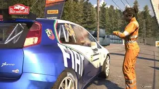 EA Sports WRC - Fiat Grande Punto Abarth S2000 at Ancelle Rallye Monte Carlo