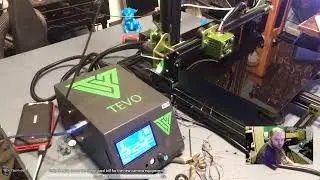 Tevo Tornado Maintence LiveStream (audio problems, best not to to watch)