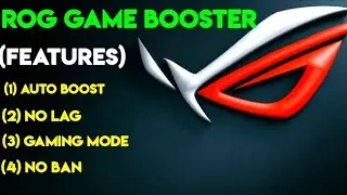ROG Game Booster Apk 2021 | Rog Game Booster Download | Game Turbo