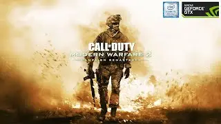 Call of Duty  Modern Warfare 2 Remastered I5 8300H GTX 1050 Ti Gameplay on Dell G7 7558 2018