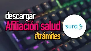 Cómo descargar Certificado de Afiliación a Salud SURA EPS | [EHD]
