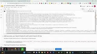 Python SEO - How to perform an SEO Competitor Analysis using Python?
