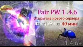 Открытие НОВОГО СЕРВЕРА! Кач за 40 мин, ИДЕМ СМОТРЕТЬ! Fair PW 1.4.6 Perfect World