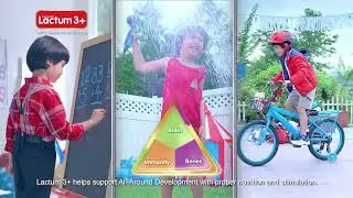 All-Around Development na Sabay-sabay with Lactum 3+!​