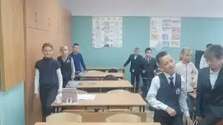 Зарядка на каникулах 5 а