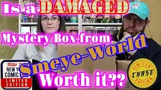75 dollar damaged Mystery Box from Smeye-World! And we start with a great box from 83 Pop Talk!