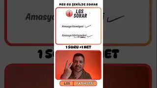 LGS'de Çıkar - MEB Böyle Sorar #23 (Amasya Genelgesi ve Amasya Görüşmeleri)