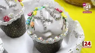 В магазины поступят уже освещённые куличи