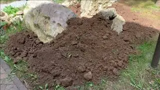 Как сделать альпийскую горку.Работа дилетанта.