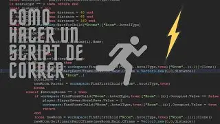 🏃CREAR SCRIPT DE SPRINT EN 1 MINUTO ⭐-ROBLOX STUDIO TUTORIAL
