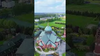Kościół Rzymskokatolicki pw bł. Karoliny Kózkówny z lotu ptaka #djimini4pro #dron #drone