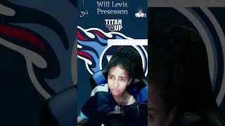 Will Levis Preseason Stats (by my Daughter) #nfl #titanup #titans #football #sports #fyp #afc #levis