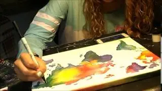 Painting Time Lapse - Mandala Map