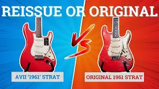 REISSUE VS ORIGINAL - 1961 Fender Stratocaster! | Martin Meets Guitars
