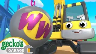 Eric the Wrecking Ball - Gecko's Garage | BRAND NEW | Cartoons For Kids | Toddler Fun Learning