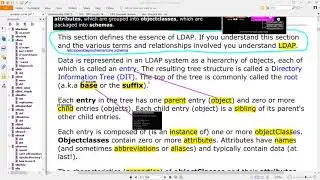 Understanding SDS and LDAP through the Sample database