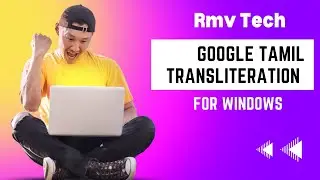 google tamil transliteration for windows