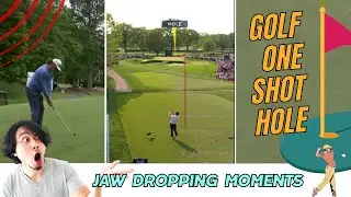 Golf One Shot Hole Amazing JAW DROPPING | CRAZY BLOOPERS