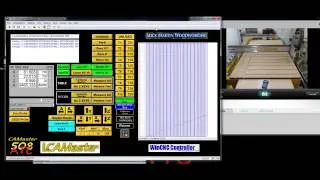 Mill Spoilboard via G-Code