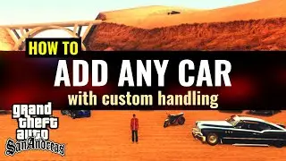 How to install Car Mod in Gta Sa with Custom Handling | Gta San Andreas Car Mods | Picnic Gaming