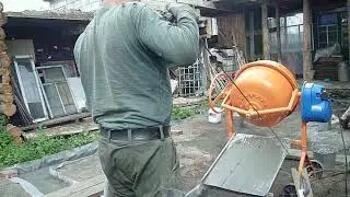 Бетонируем обвязку,фундамент готов!