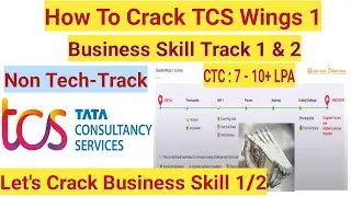 How to Crack TCS Wings 1 Business Skill Track 1/2 || Bizz Skill Track 2 Questions #tcs #job #wings1