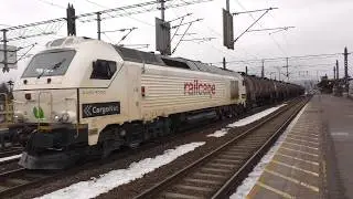 (HD) Trains at Lillestrom railway station - 26/2/15
