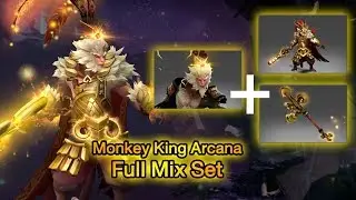 Monkey King Arcana Mix set DOTA 2