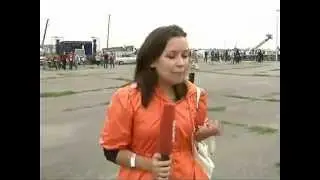 Пьяная в прямом эфире!!!