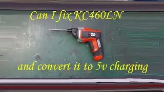 Black & Decker KC460LN screwdriver repair