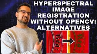 Hyperspectral Image Registration Without OpenCV: Alternatives