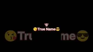 Top 10 name | alphabet name walo ka status | tik tok trending video...
